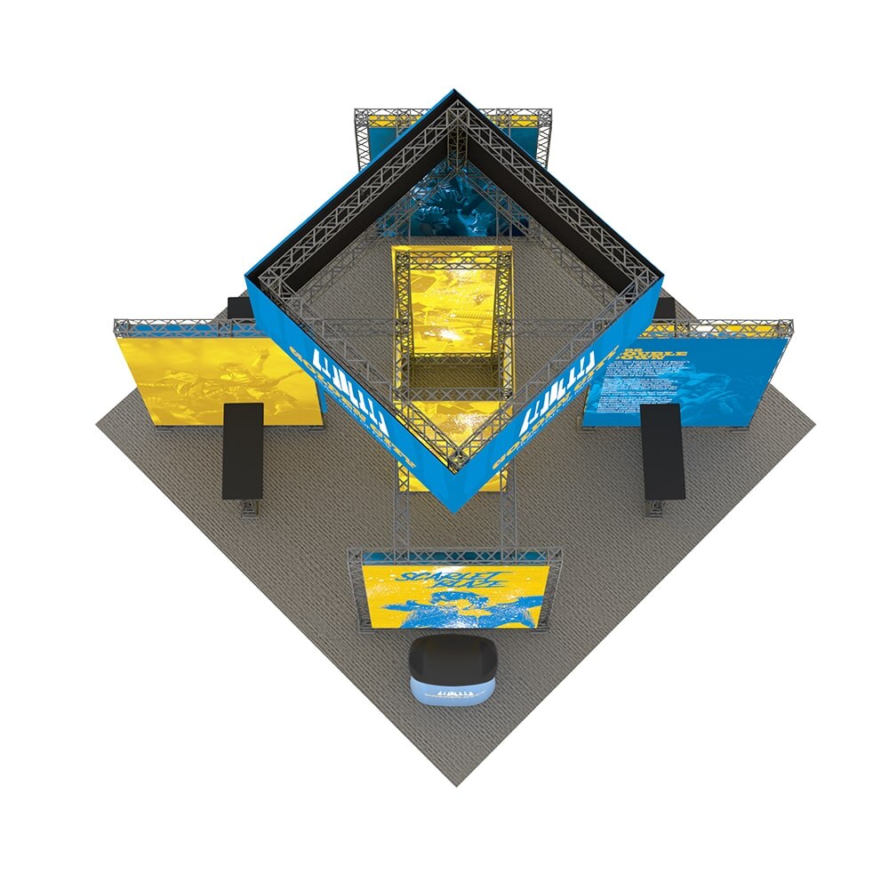 Origami SEG Truss Island - C — Graphic Package